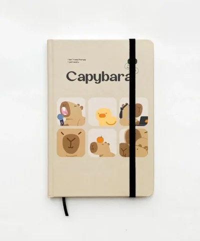 Sổ kẻ ngang bỏ túi Crabit Capybara Life Collection - Capybara Life