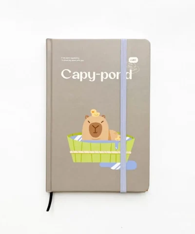 Sổ kẻ ngang bỏ túi Crabit Capybara Life Collection - Capy-pond