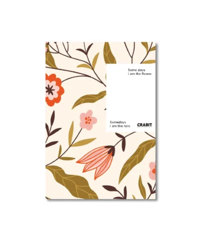 Sổ tay kẻ ghi chép - Crabit Notebuck - ruột kẻ ngang Hoa dây